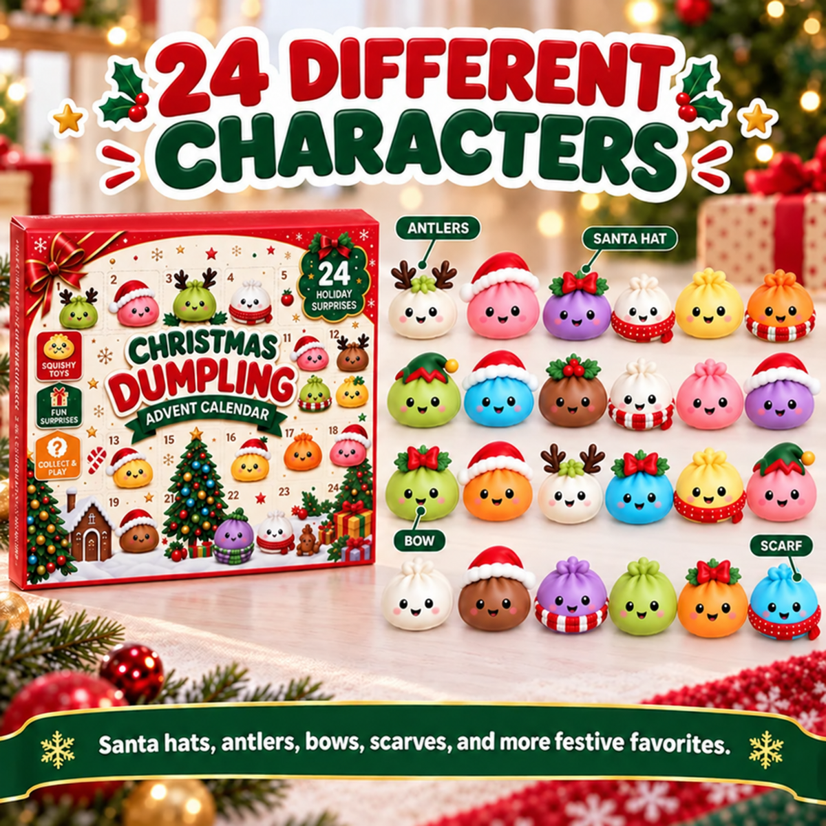 đ„Dumpling Door Surprise Calendar - A tiny surprise every morning